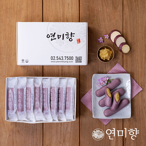 [개별포장] 연미향 천연 효소 고구마앙금 가래떡 12개입/18개입