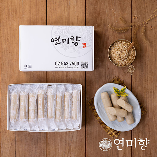 [개별포장] 연미향 국산 현미 천연효소 현미 가래떡 12개입 18개입