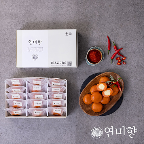 [개별포장] 연미향 모짜렐라 치즈가 가득 매콤 치즈떡 15개입