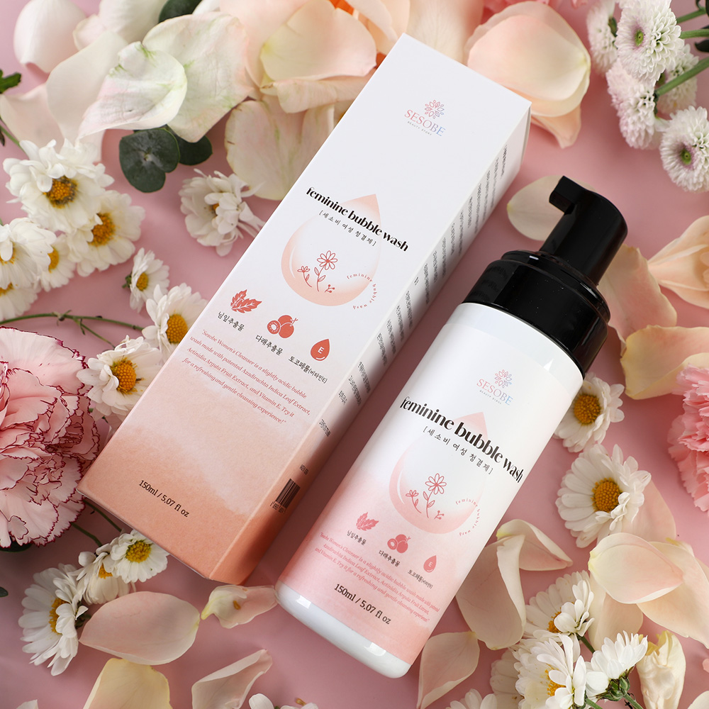 세소비 무자극 약산성 여성청결제 Y존케어 버블타입 150ml