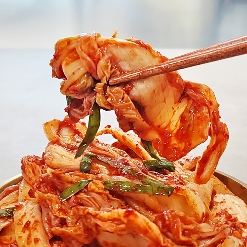 국내산 재료 전라도 수제 배추 겉절이 김치 1kg