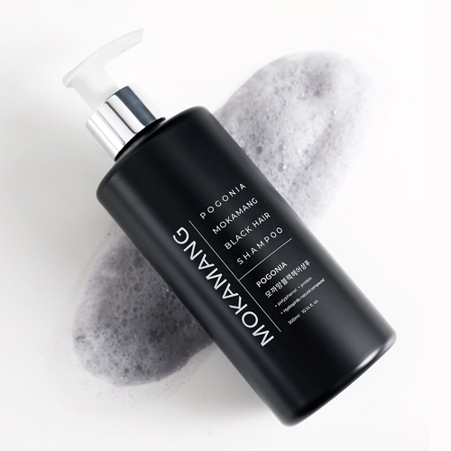 모까망저자극 천연발색  블랙헤어 새치 염색샴푸 300ml