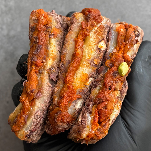 30년 전통 울산 생단호박 시루팥떡 800g (6~7개입)