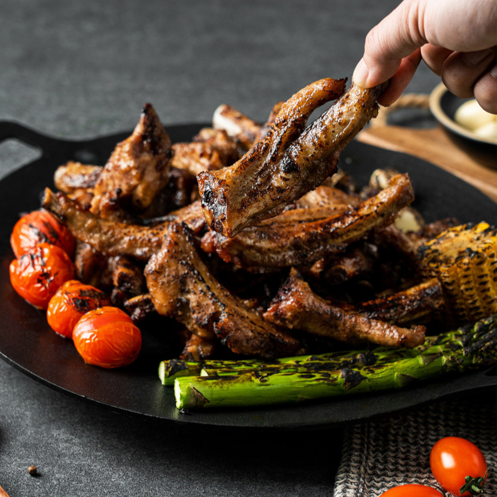 무등산식당 국내산 쪽갈비구이 500g