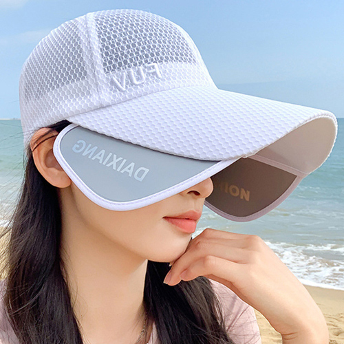 여름철 자외선 차단 시크릿 메쉬 볼캡