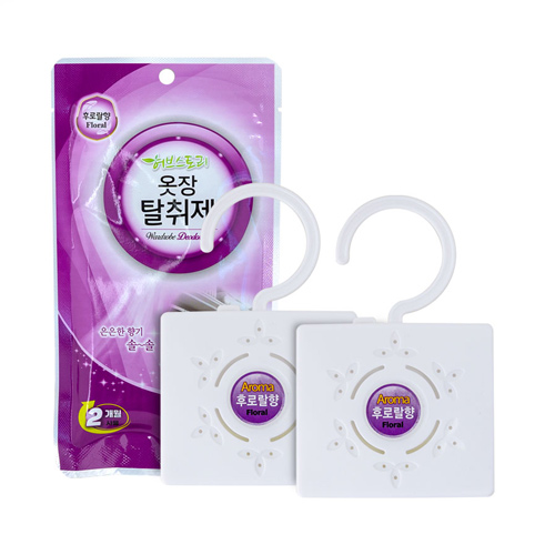 허브스토리 옷장 탈취제 후로랄향 10p