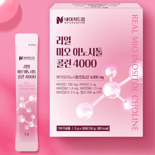 [네이처드림] 리얼 미오 이노시톨 콜린 4,000mg x 2박스