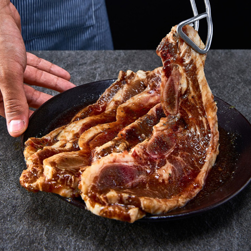 호주산 청정우 특제 양념 LA갈비 800G