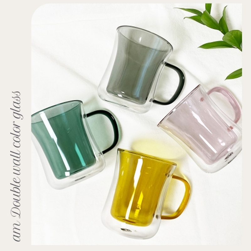 [am] 이태리 am 더블월 글라스-400ml