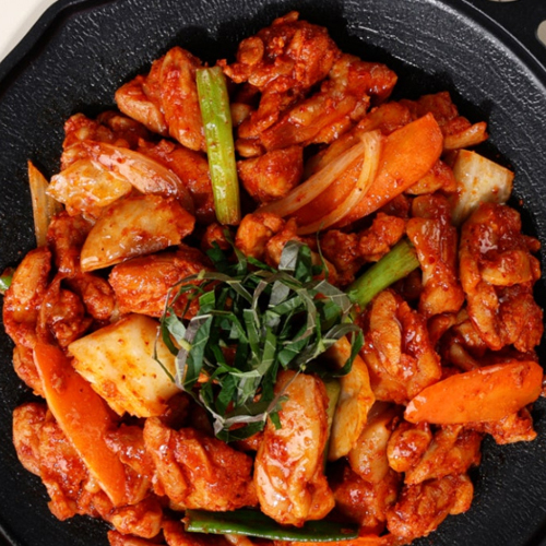 국내산 100% 순수 닭다리살 맛있게 매운 닭갈비 460g x 3팩