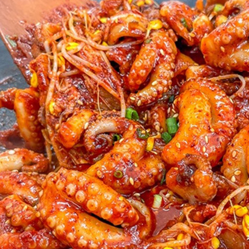 매콤 쭈꾸미 국내산 제주 흑돼지볶음 