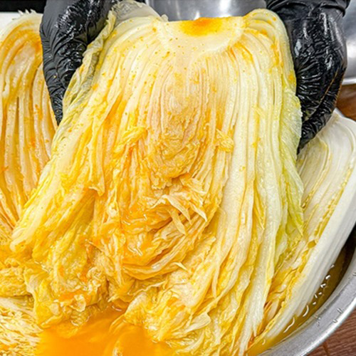 [청년농가] 누룩발효 단호박 포기김치 백김치 3kg/5kg/10kg