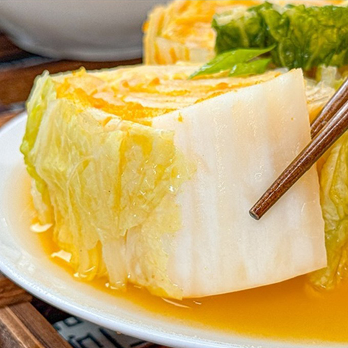 [청년농가] 누룩발효 단호박 포기김치 백김치 3kg/5kg/10kg